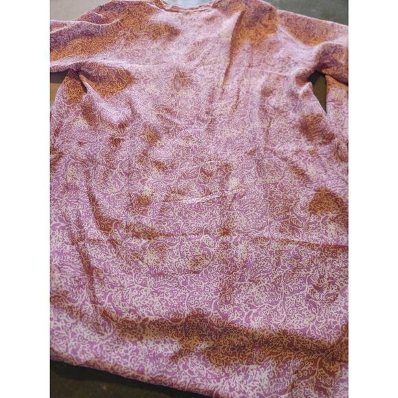 NATALIE MARTIN Sammie Tunic Shirt in Pink floral sz XS - Picture 4 of 4